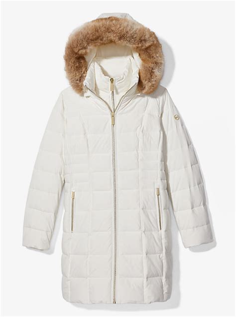 michael michael kors quilted waterproof puffer coat|More.